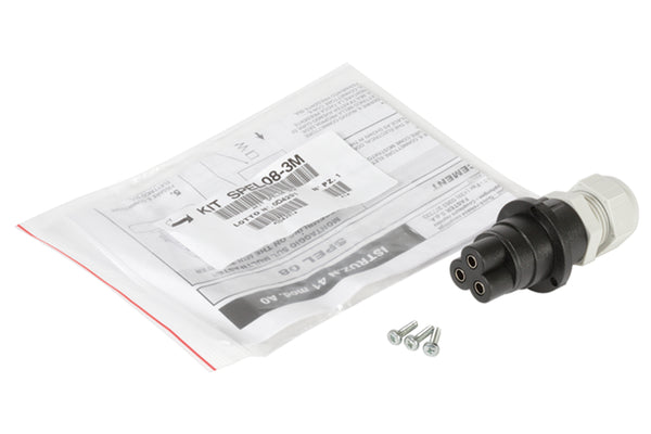 Faster P508 Elektroeinsatz 3 polig (Stecker Anbaugeräteseitig)