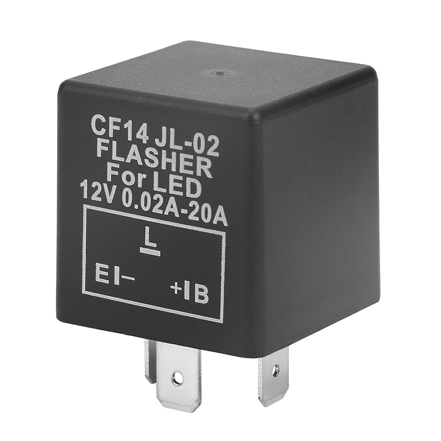 Blinkrelais Blinkgeber LED geeignet 3-Pol Leistungsunabhängig 0,1 bis 150W CF14 JL-02