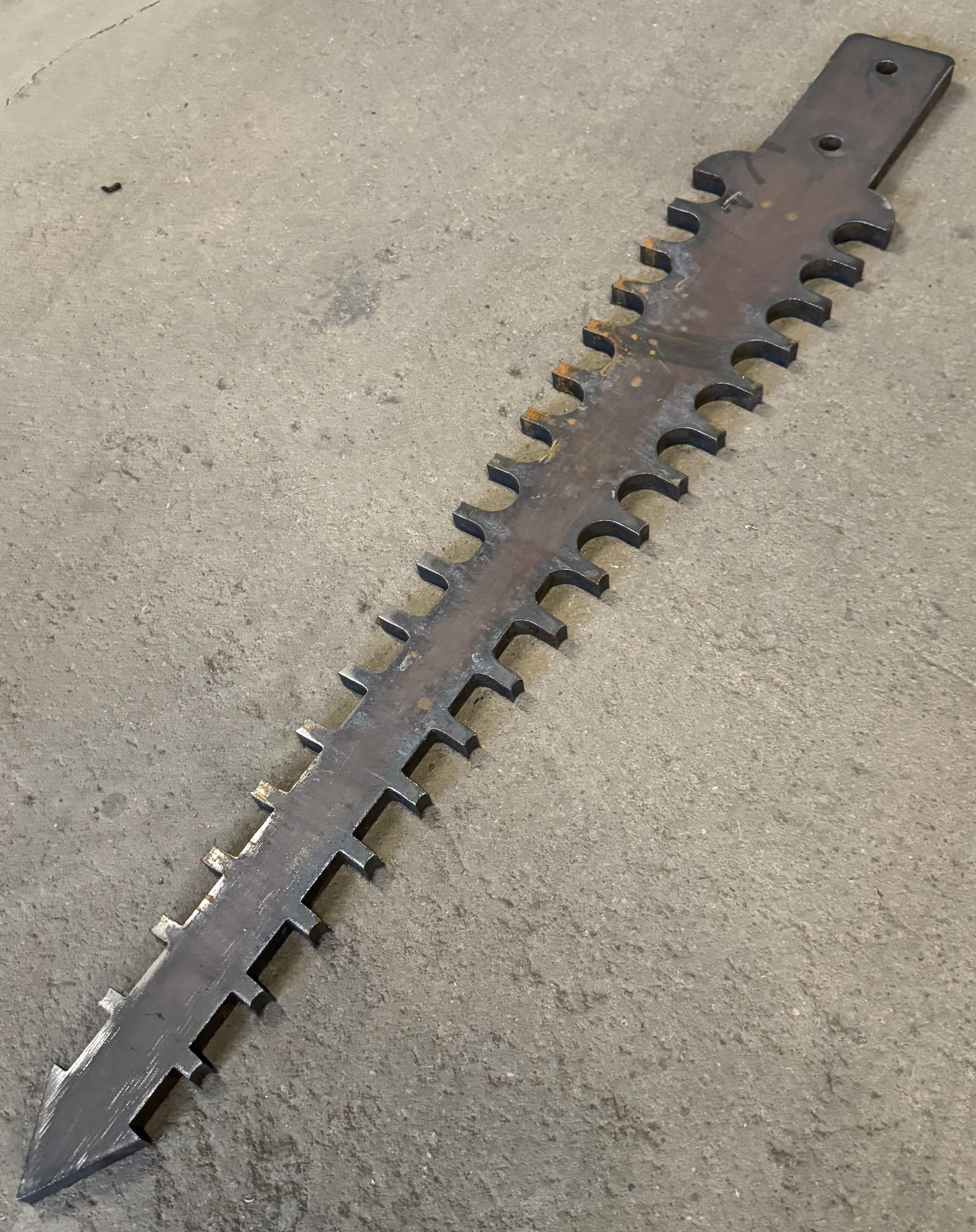 Wurzel Säge 75cm für Lönartz Universalhalter für Minibagger