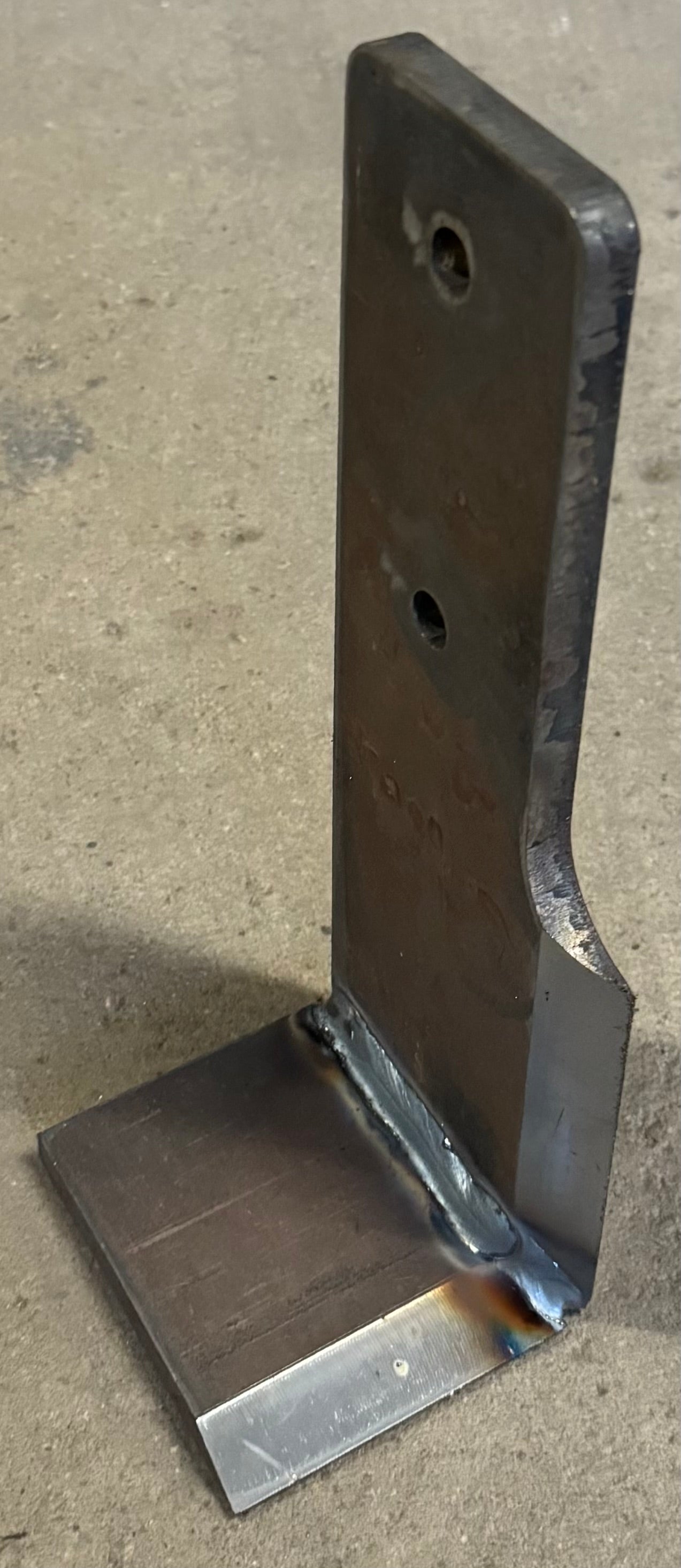 Wurzelhobel aus Hardox 500 für Lönartz Universalhalter für Minibagger