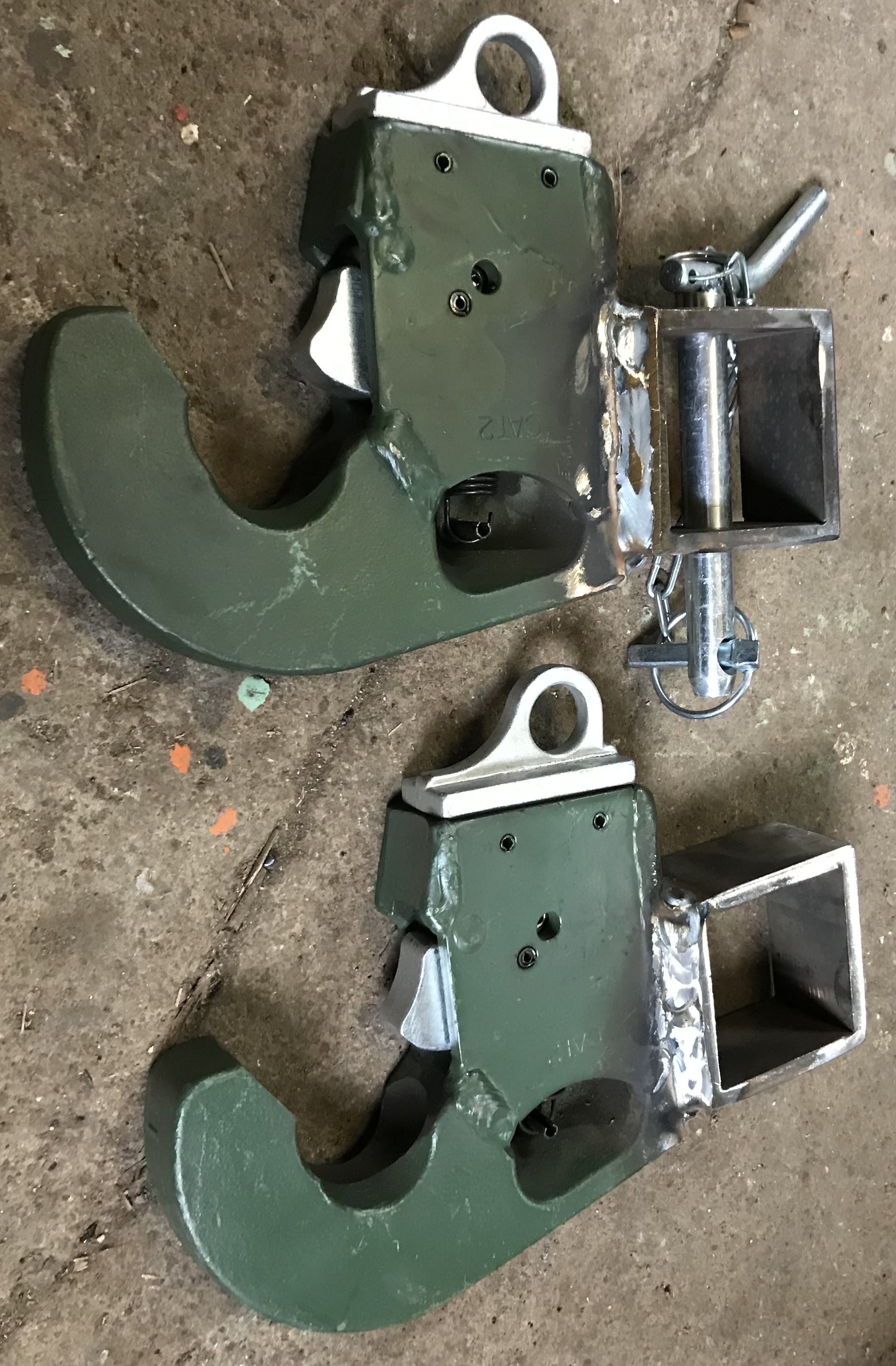 Unterlenker Satz S Schnellkuppler Kat.2 für Lönartz 3-Punkt Adapter S