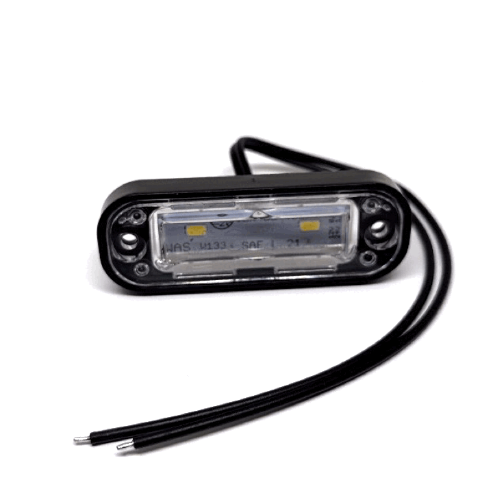LED Kennzeichenleuchte 12/24V 80x30mm WAS W133 - 982