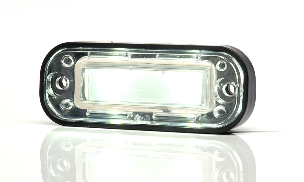 LED Kennzeichenleuchte 12/24V 80x30mm WAS W133 - 982