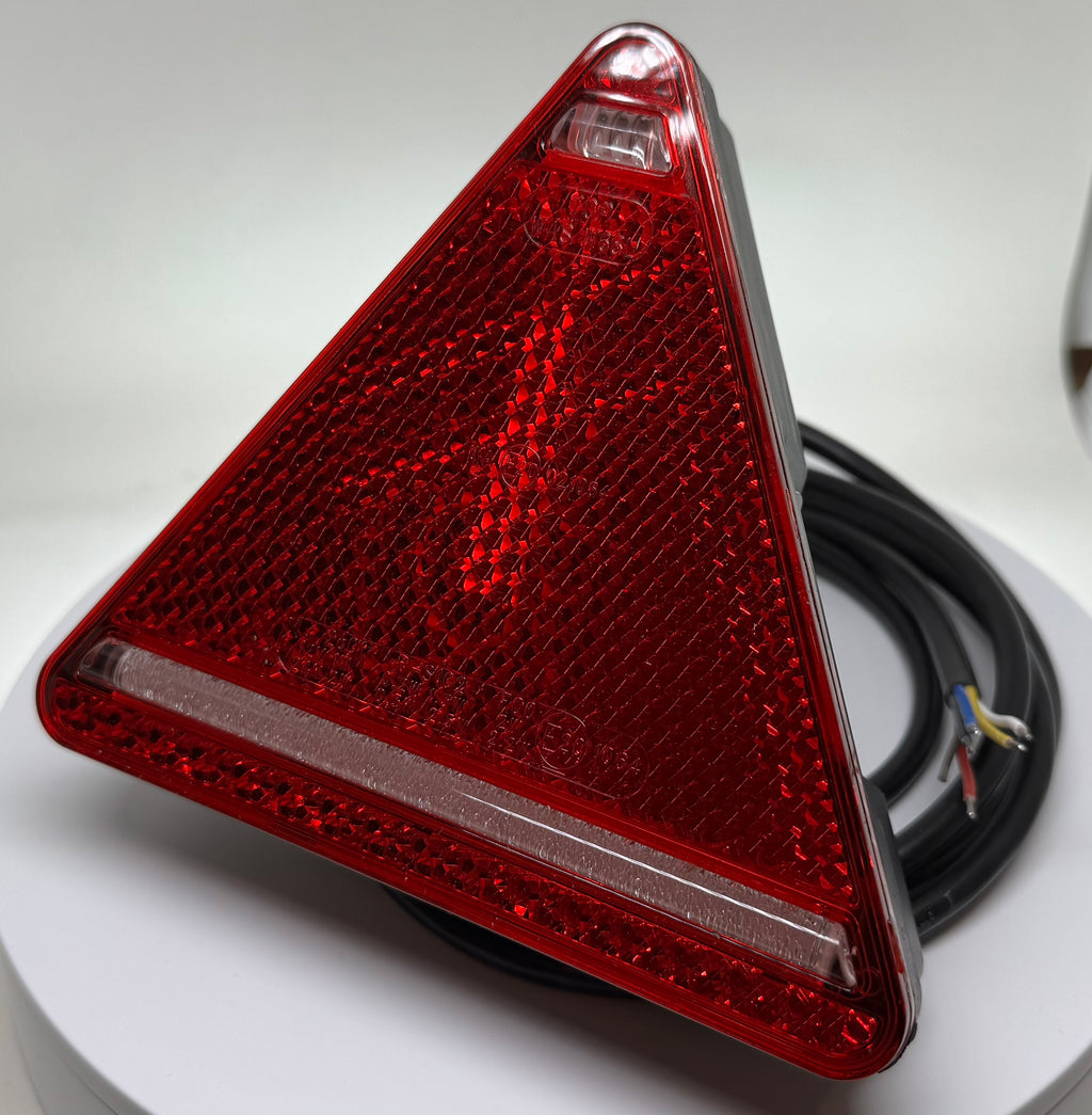 LED Anhänger Rückleuchte (Kennzeichen, Nebel, Position, Blinker, Bremse) links 12/24V 2m Kabel WAS W68L 319