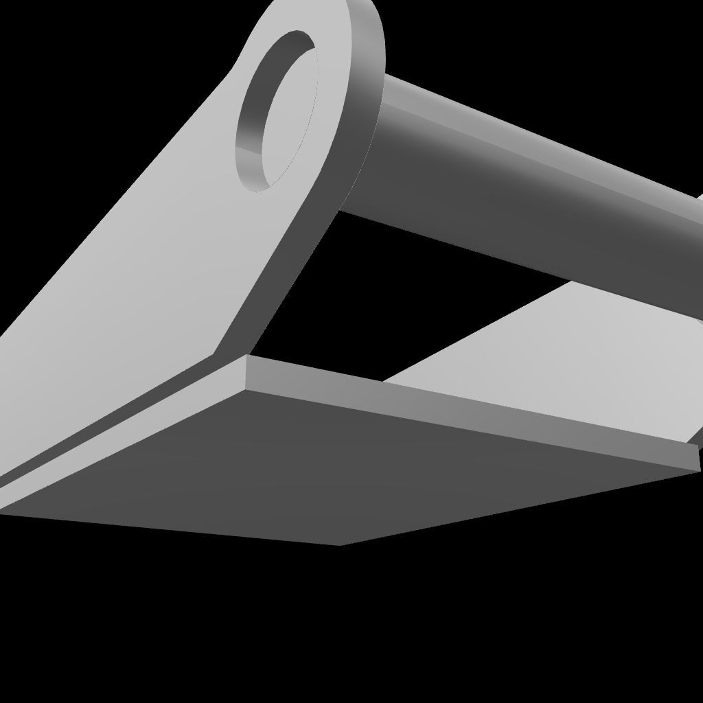Platte 10mm passend für MS01 Koppelhaken