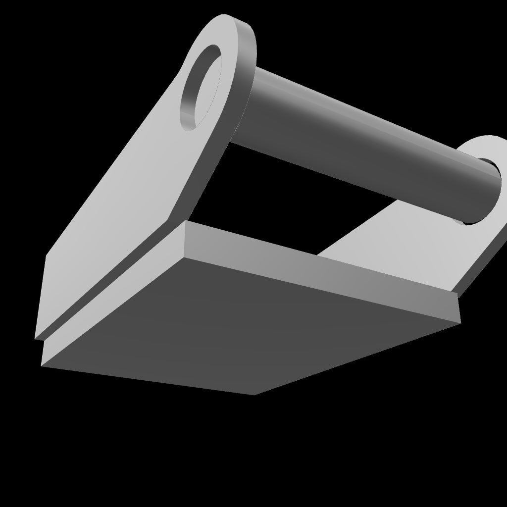 Platte 20mm passend für MS01 Koppelhaken