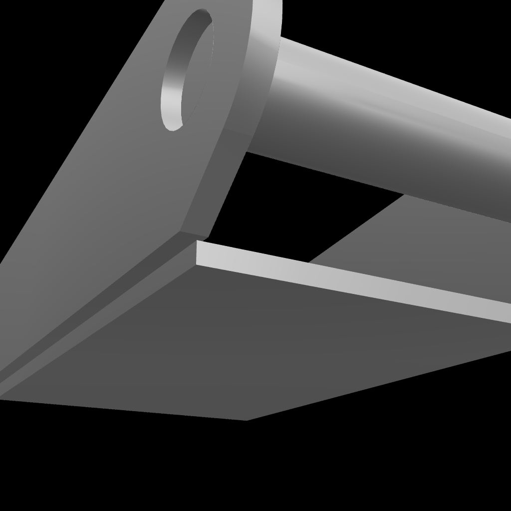 Platte 10mm passend für MS03 Koppelhaken