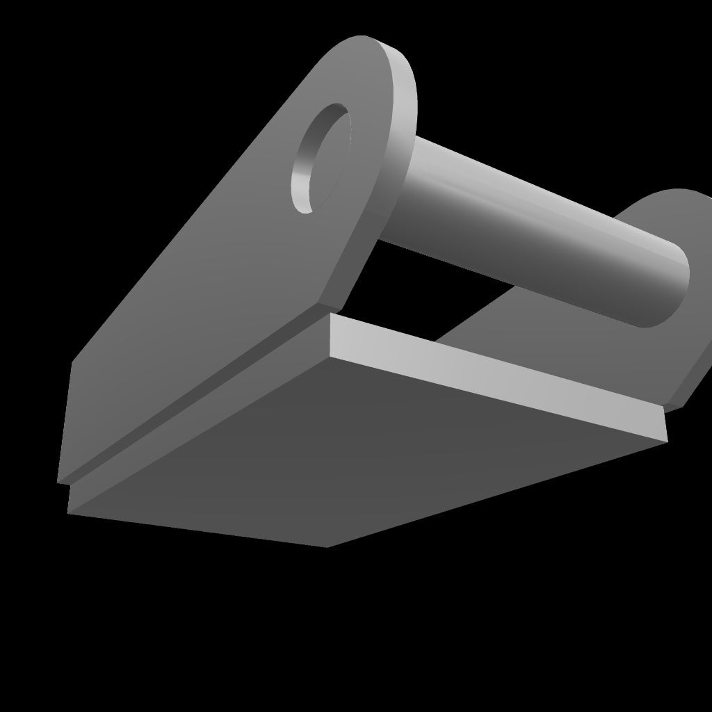 Platte 20mm passend für MS03 Koppelhaken