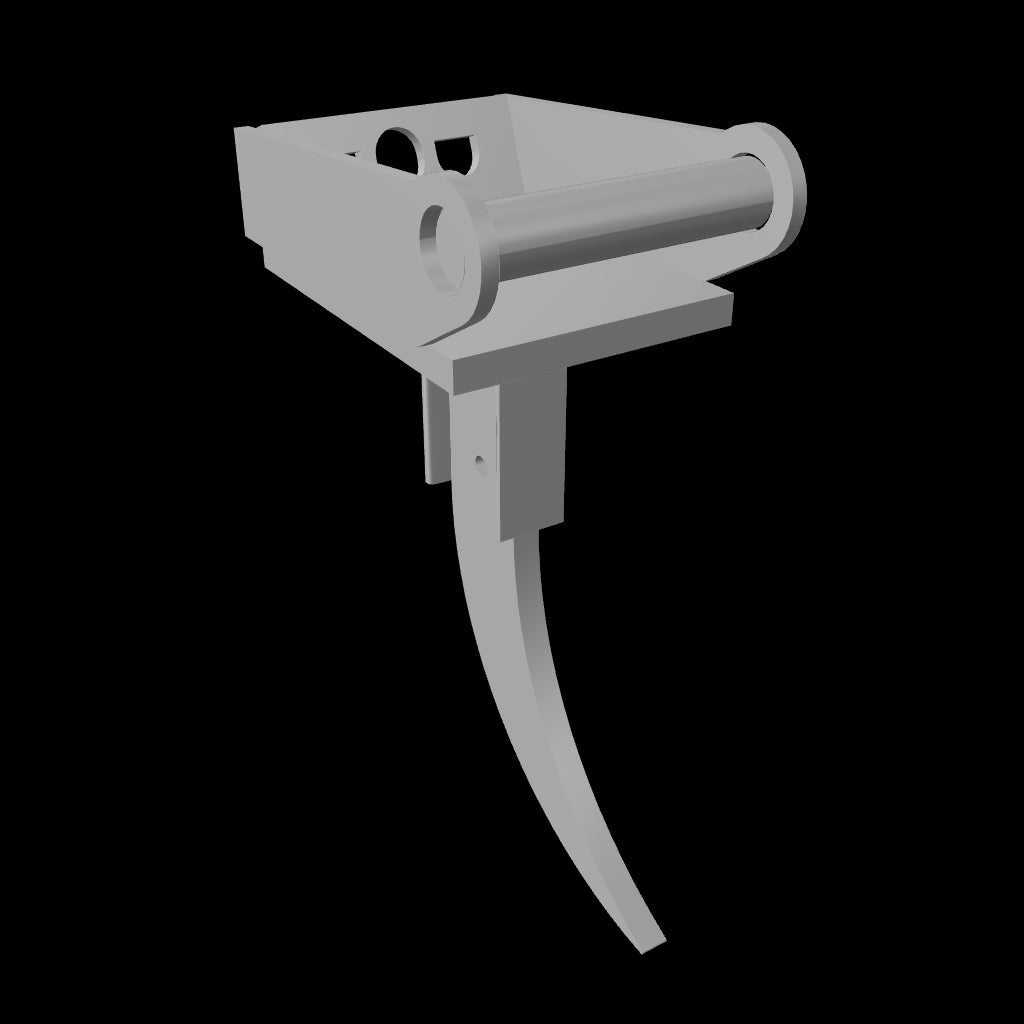 Ripper 20mm für Lönartz Universalhalter für Minibagger