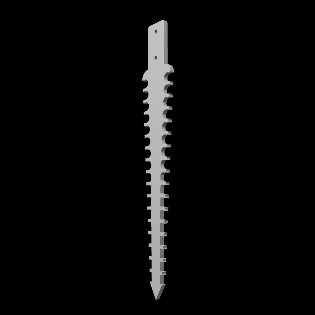 Wurzel Säge 75cm für Lönartz Universalhalter für Minibagger